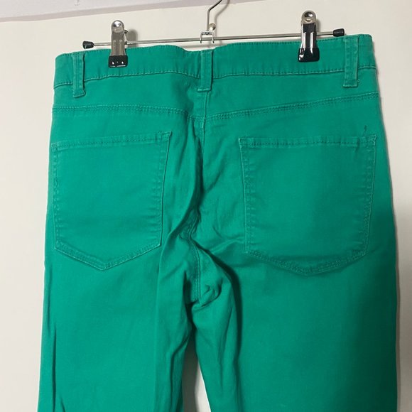 Celebrity Gold Skinny Jeans Sz 8 Jade Green - Picture 5 of 7